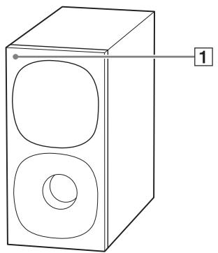 SONY HTSF150 - Subwoofer - 1