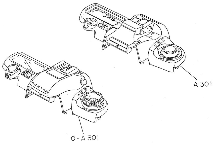 PENTAX MZ 50 - EXPLODED ILLUSTRATION - 7