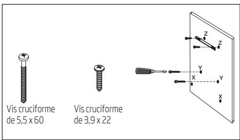 BEKO HCA62540B  -  HCA92540B - Installation des vis de suspension - 1