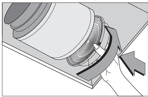 BEKO HCA62540B  -  HCA92540B - Remplacement du filtré à charbon - 1