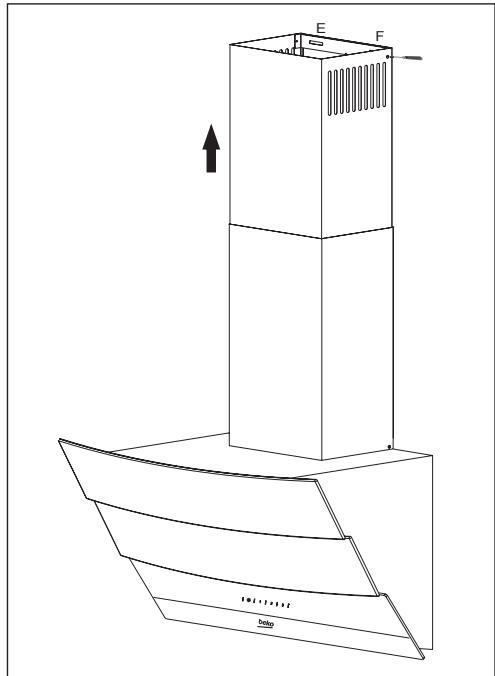 BEKO HCA62540B - HCA92540B - UcTaHOBKa npuJaNy - 1