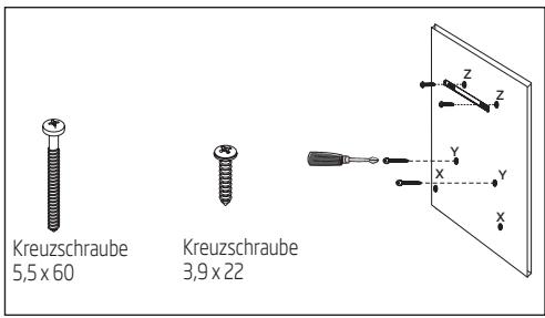 BEKO HCA62540B  -  HCA92540B - Halteschrauben installieren - 1