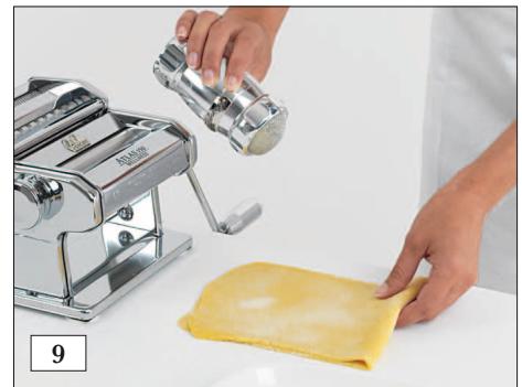 MARCATO MULTIPAST - HOW TO MAKE SHEETS OF PASTA AND PASTA WITH ATLAS 150 - 3