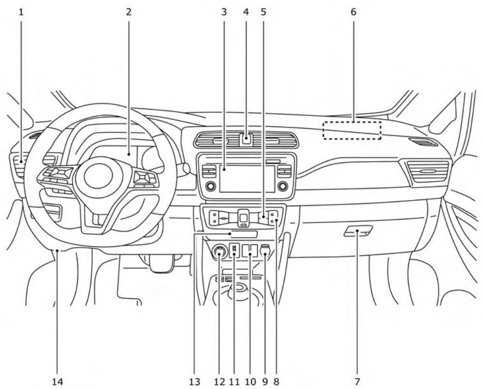 NISSAN LEAF 2 - POSTE DE CONDUITE - 2