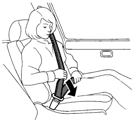 NISSAN LEAF 2 - Bouclage des ceintures de sécurité - 2