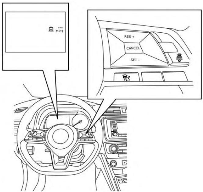 NISSAN LEAF 2 - MODE DE CONTROLLE D'INTERVALLE - 1