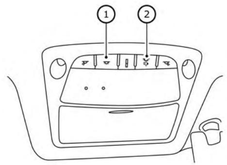 NISSAN LEAF 2 - ÉCLAIRAGE INTÉRIEUR - 1