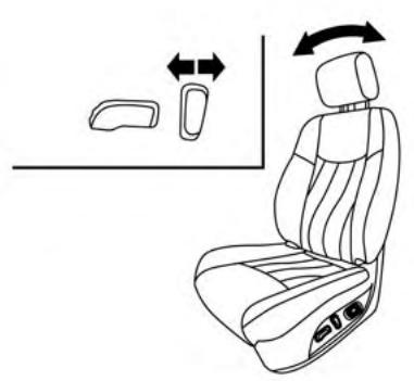 NISSAN LEAF 2 - Commande de réglage de la hauteur du siège (siège du conducteur) - 2