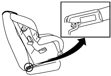 NISSAN LEAF 2 - Fixation montée sur sangle du système LATCH - 1