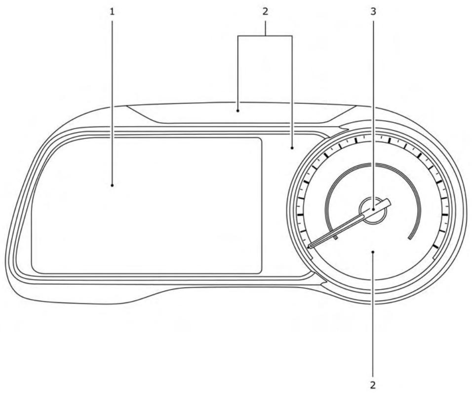 NISSAN LEAF 2 - INSTRUMENTS ET JAUGES - 1