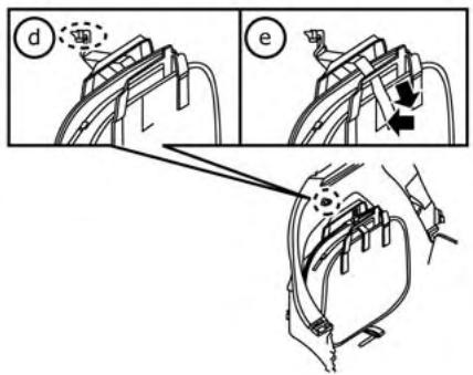NISSAN LEAF 2 - Effectuez la procEDURE suivante pour ranger le cable EVSE dans le boitier. - 1