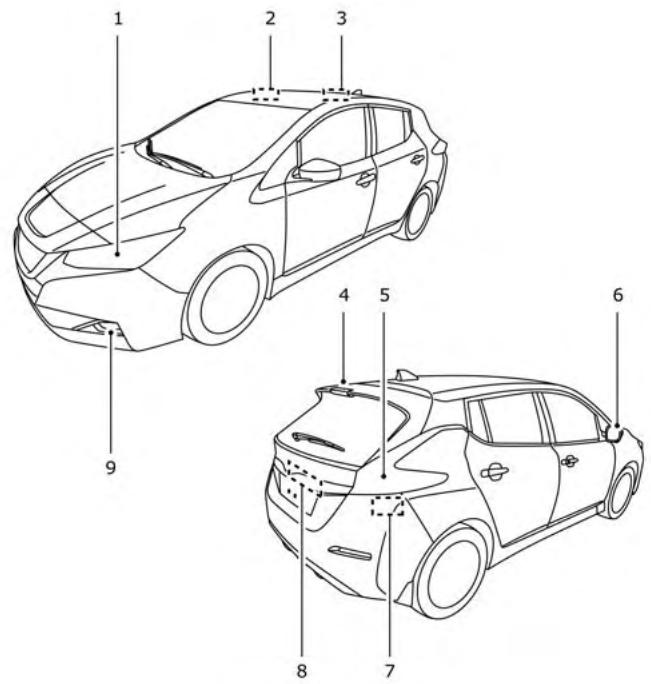 NISSAN LEAF 2 - ÉCLAIRAGE - 1