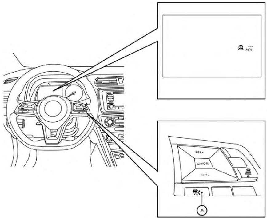 NISSAN LEAF 2 - FONCTIONNEMENT DU RÉGULATEUR DE VITESSE - 1