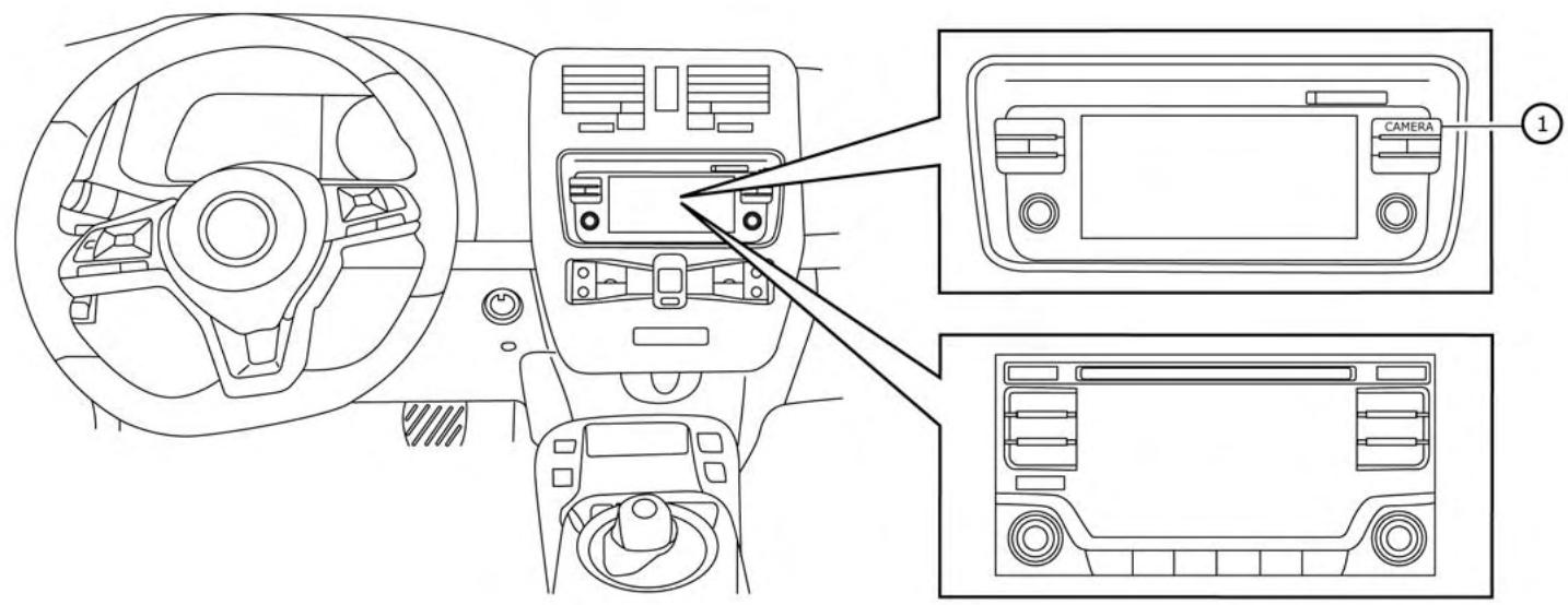 NISSAN LEAF 2 - CAMÉRA DE MARCHE ARRIÈRE (SELON L'ÉQUIPEMENT) - 1
