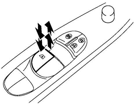 NISSAN LEAF 2 - Commandes des glaces électriques arrêté - 1