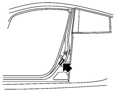 NISSAN LEAF 2 - ÉTIQUETTE DE CONTROLE DES ÉMISSIONS - 1