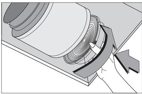 BEKO HCA93640BH - HCI91845 - Sustitución del filtro de carbón - 1