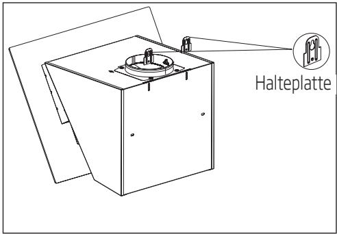 Halteplatte