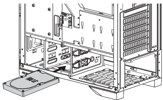ANTEC DP501 - INSTALLING A 3.5" HARD DISK DRIVE - 1