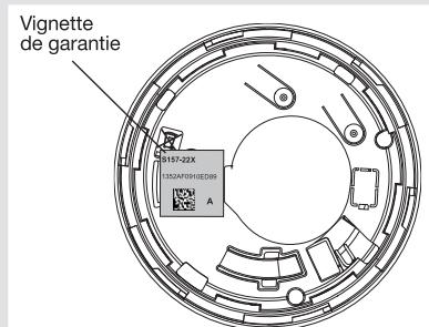 HAGER S157-22X - Vignette de garantie - 1