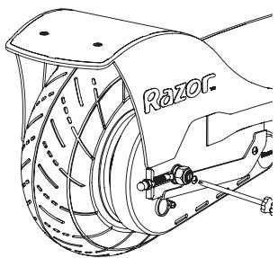 RAZOR E300S - Chain and Rear Tire Replacement - 1