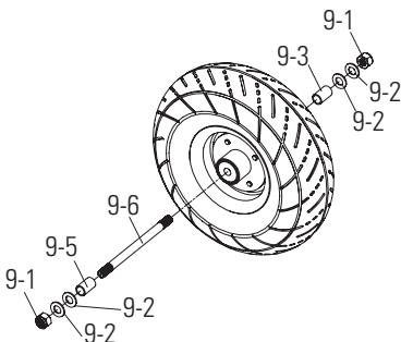 RAZOR E300S - □ Front Tire Replacement - 2