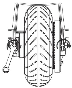 RAZOR E300S - Adjusting the Chain - 3