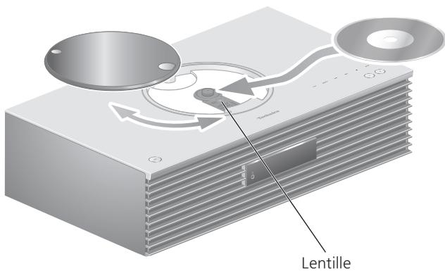 TECHNICS SCC70EGS - Lecture des CD - 1