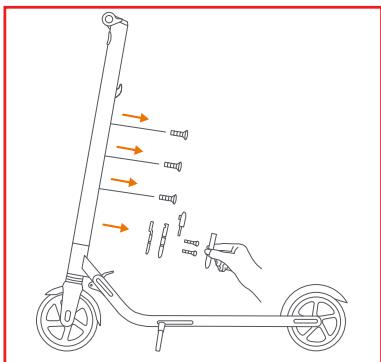 NINEBOT SEGWAY ES4 - Instalar una seguda batería - 1