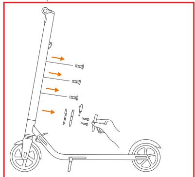 NINEBOT SEGWAY ES4 - Installazione di un secondo pacco batteria - 1