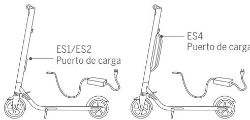 NINEBOT SEGWAY ES4 - Cargar la batería - 1
