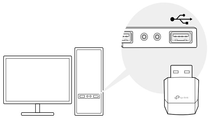 TP-LINK ARCHER T3U - Connect to a Computer - 1