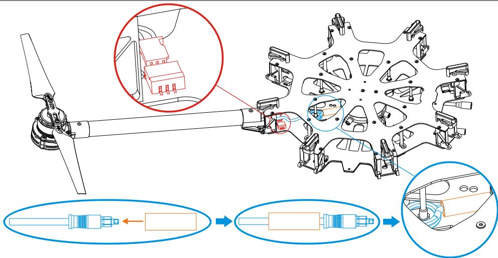 DJI SPREADING WINGS S1000+ ARF - SPREADING WINGS S900 RTF - Instructions - 4