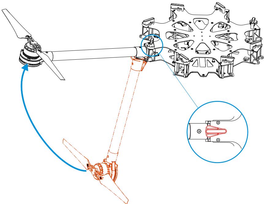 DJI SPREADING WINGS S1000+ ARF - SPREADING WINGS S900 RTF - Instructions - 3