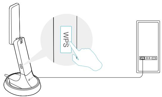 TP-LINK ARCHER T9UH - Option 2: Via WPS Tool - 2