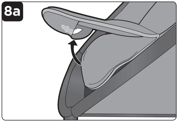 SAFETY 1ST STEP & GO - Enlever le coussin du siège pour le laver - 2