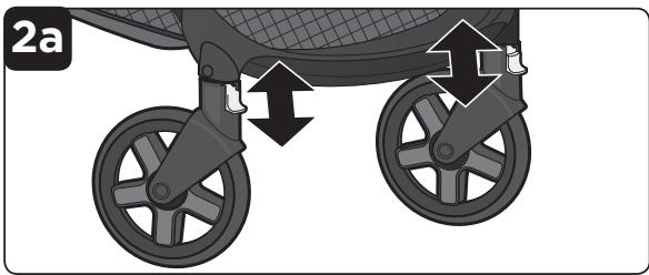 SAFETY 1ST STEP & GO - Engagez les verrous pivotants - 2
