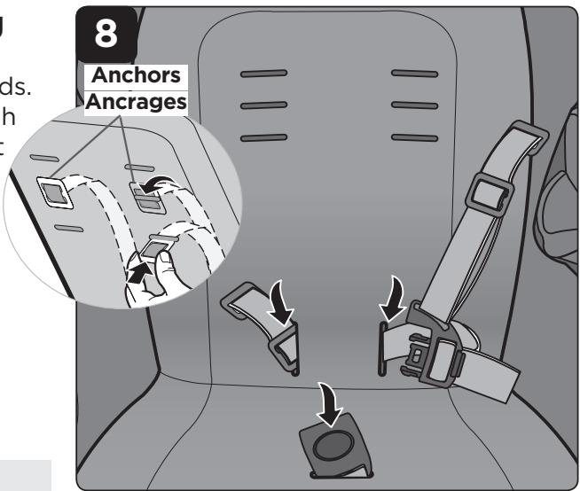 SAFETY 1ST STEP & GO - Enlever le coussin du siège pour le laver - 1
