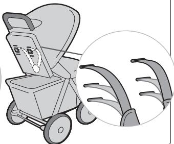 SAFETY 1ST STEP & GO - Pour ajuster la hauteur du système de retenue - 2