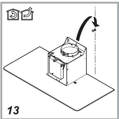 ESSENTIELB EHDB 914  -  EHDB 914I -  EHD 914V - Pour fixer la hotte au mur - 13