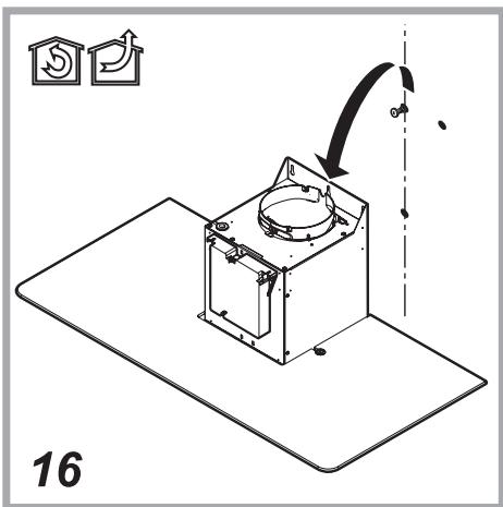 ESSENTIELB EHDB 914  -  EHDB 914I -  EHD 914V - Pour fixer la hotte au mur - 16