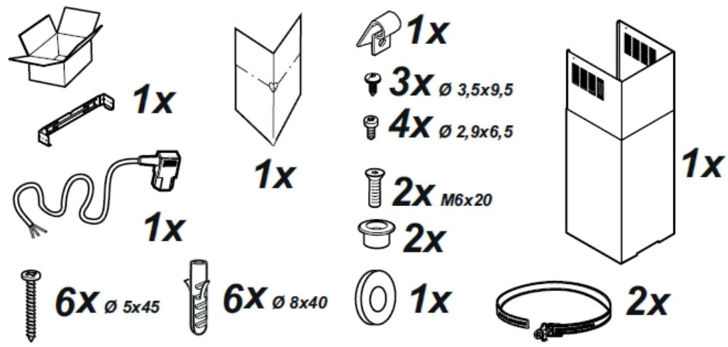 ESSENTIELB EHDB 914  -  EHDB 914I -  EHD 914V - Contenu de l'emballage - 1