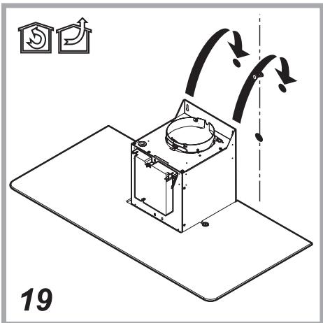 ESSENTIELB EHDB 914  -  EHDB 914I -  EHD 914V - Pour fixer la hotte au mur - 19