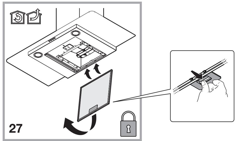 ESSENTIELB EHDB 914  -  EHDB 914I -  EHD 914V - Pour fixer la hotte au mur - 27