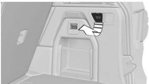 BMW X7 - Dans le compartiment à bagages - 1