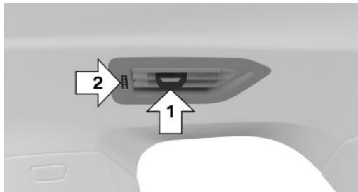 BMW X7 - Ventilation, troisième rangée de sièges - 1