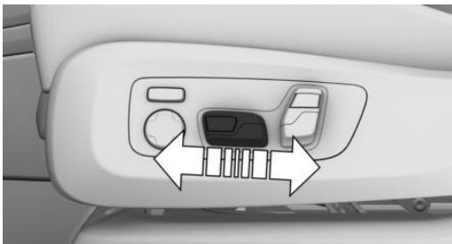 BMW X7 - Réglage longitudinal - 1
