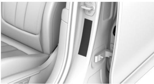 BMW X7 - Indications sur la pression de gonflage des pneus - 1