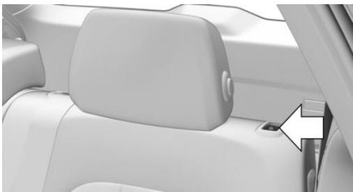 BMW X7 - Rabattre électriquement un dossier de siège arrière - 1