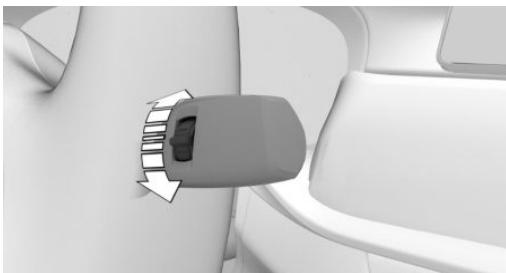 BMW X7 - Réglage de la sensibilité du détecteur de pluie - 1